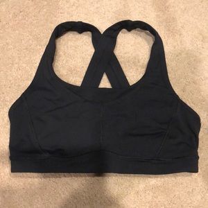 Lululemon Black Sports Bra